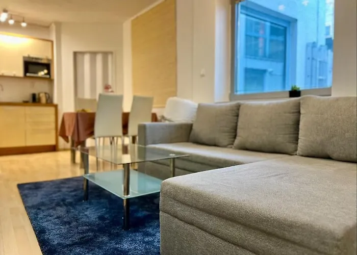 Lejlighed Adm Peaceful In Center- Wifi, Coffee, Ac
